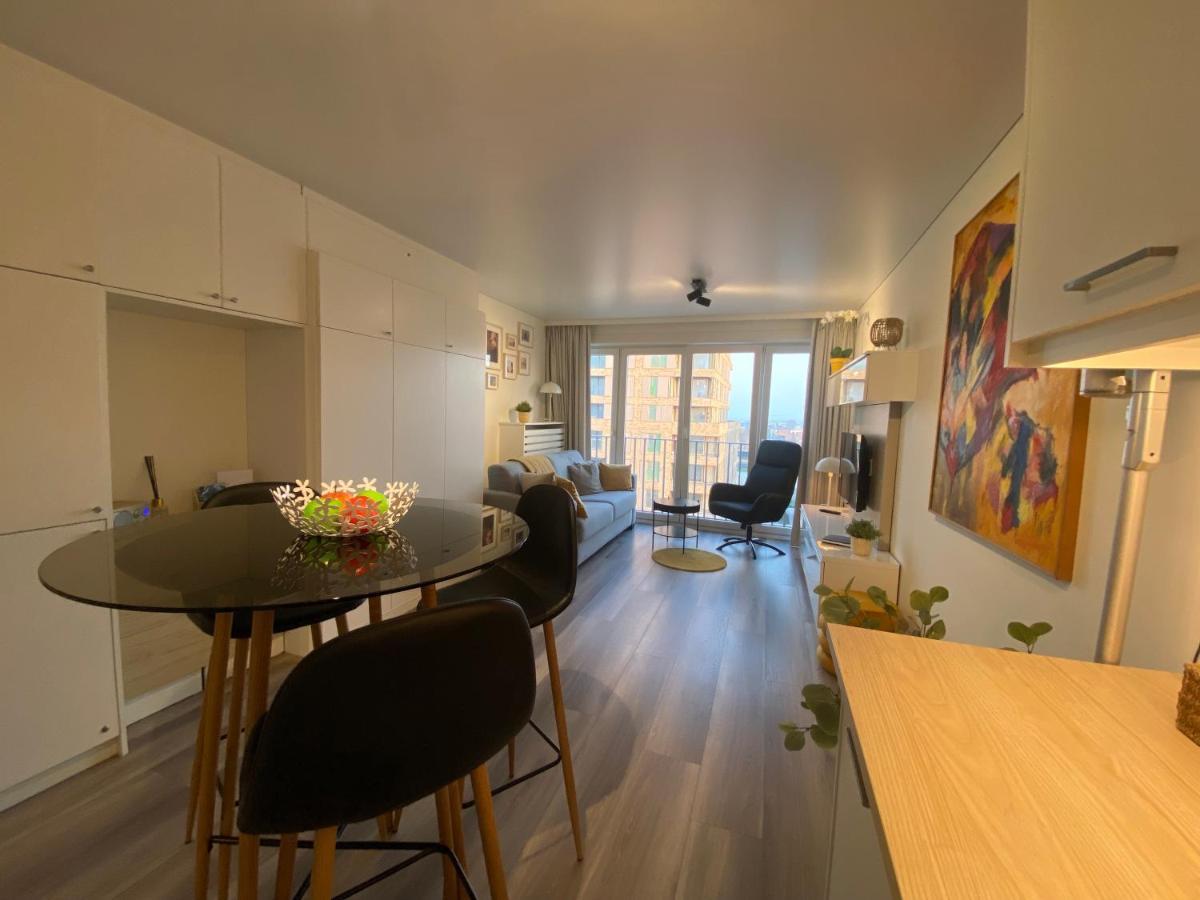 Апартаменты Moderne Studio Aan Zee Остенде Экстерьер фото