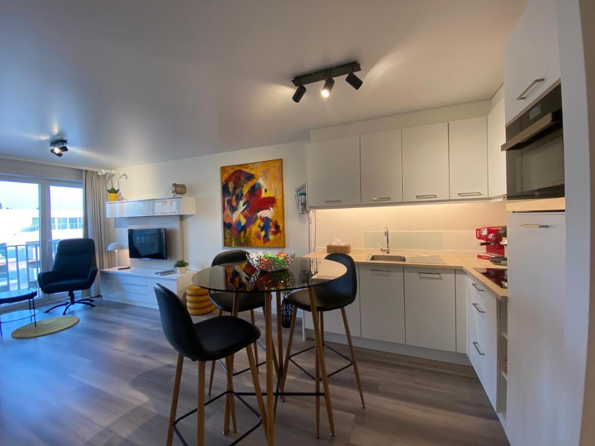 Апартаменты Moderne Studio Aan Zee Остенде Экстерьер фото
